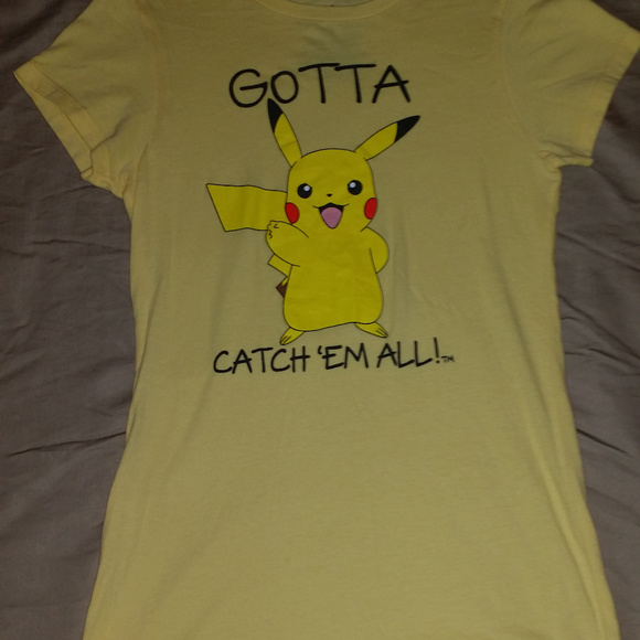 Womens Pokemon crop top t-shirt - Picture 1 of 4